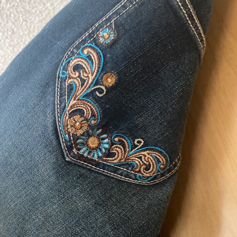 Vintage RARE Lawman Jeans / Embroidery